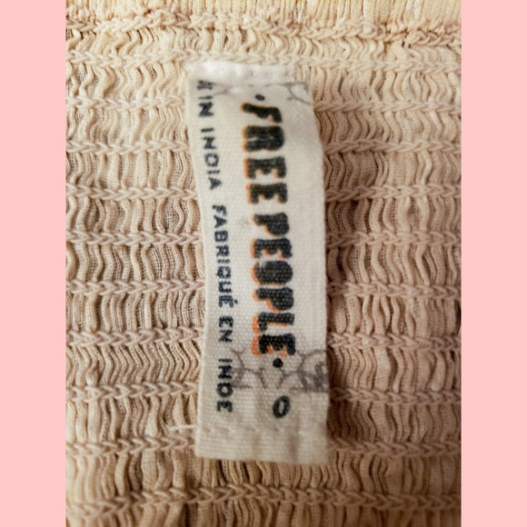 Free People Light Pink Multi Layer Dress - Size 0 - Picture 3 of 7